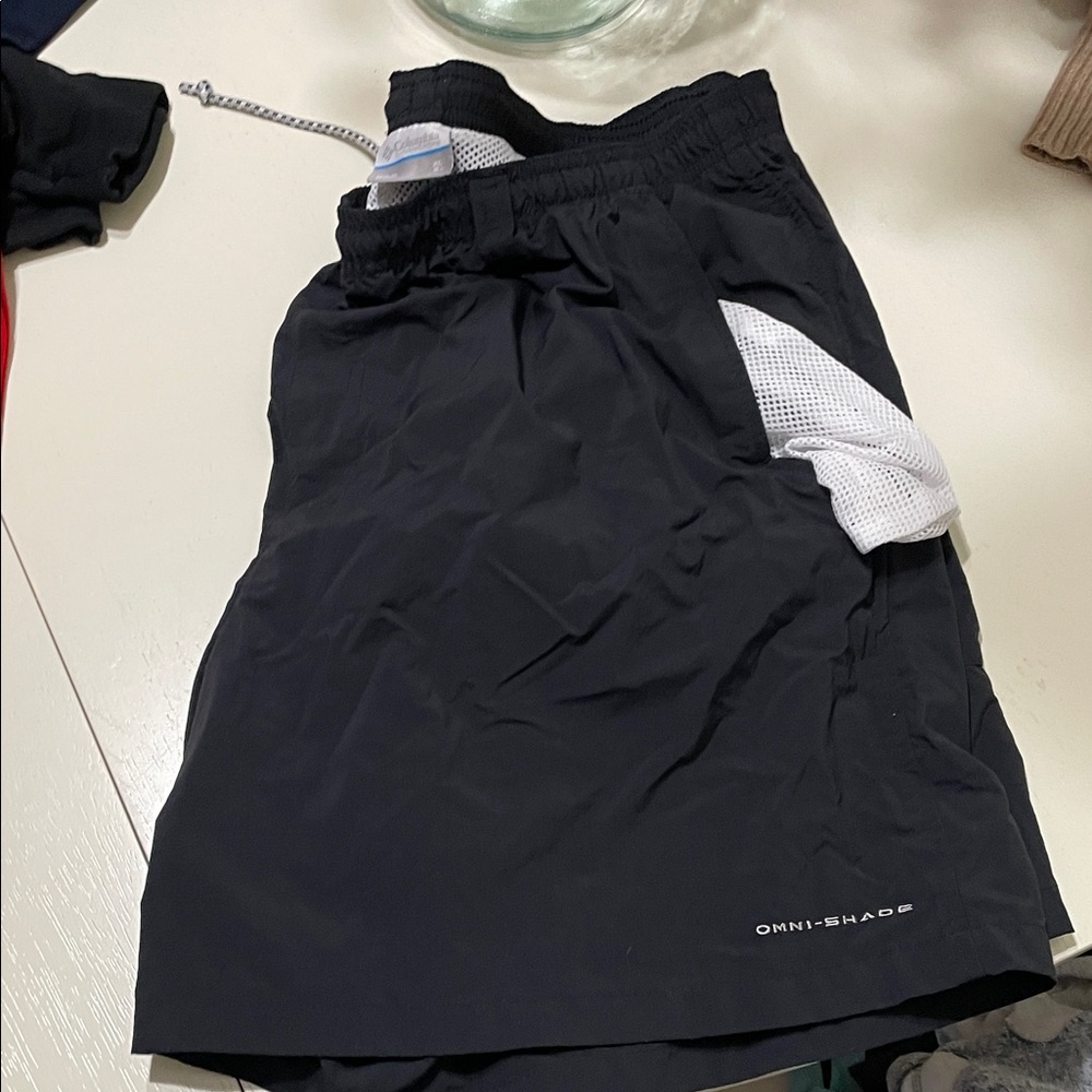 Columbia Black Men's Athletic activewear  Shorts